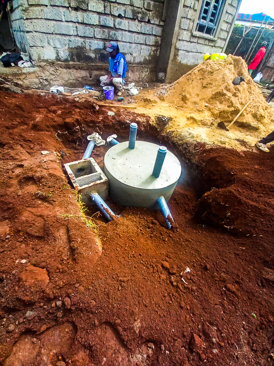 Residential estate biodigester